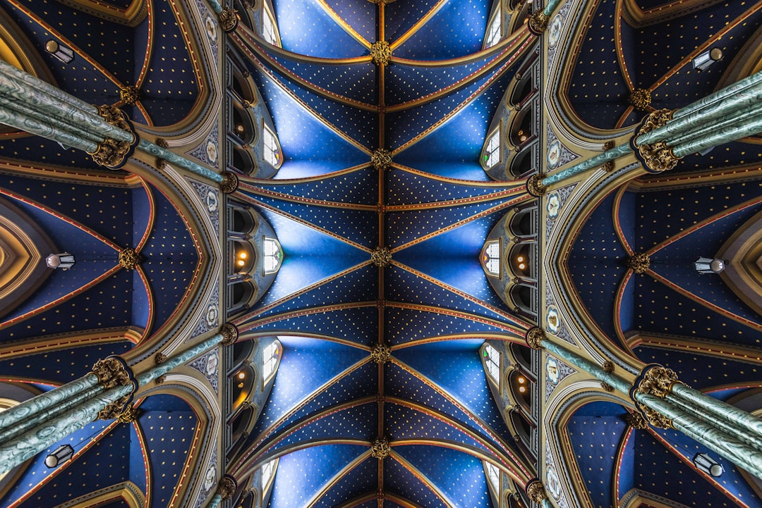 Color-Blocked Ceiling