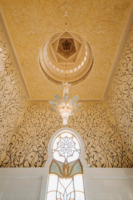 The Environmental Impact of Artistic Ceilings (image credits: pexels)