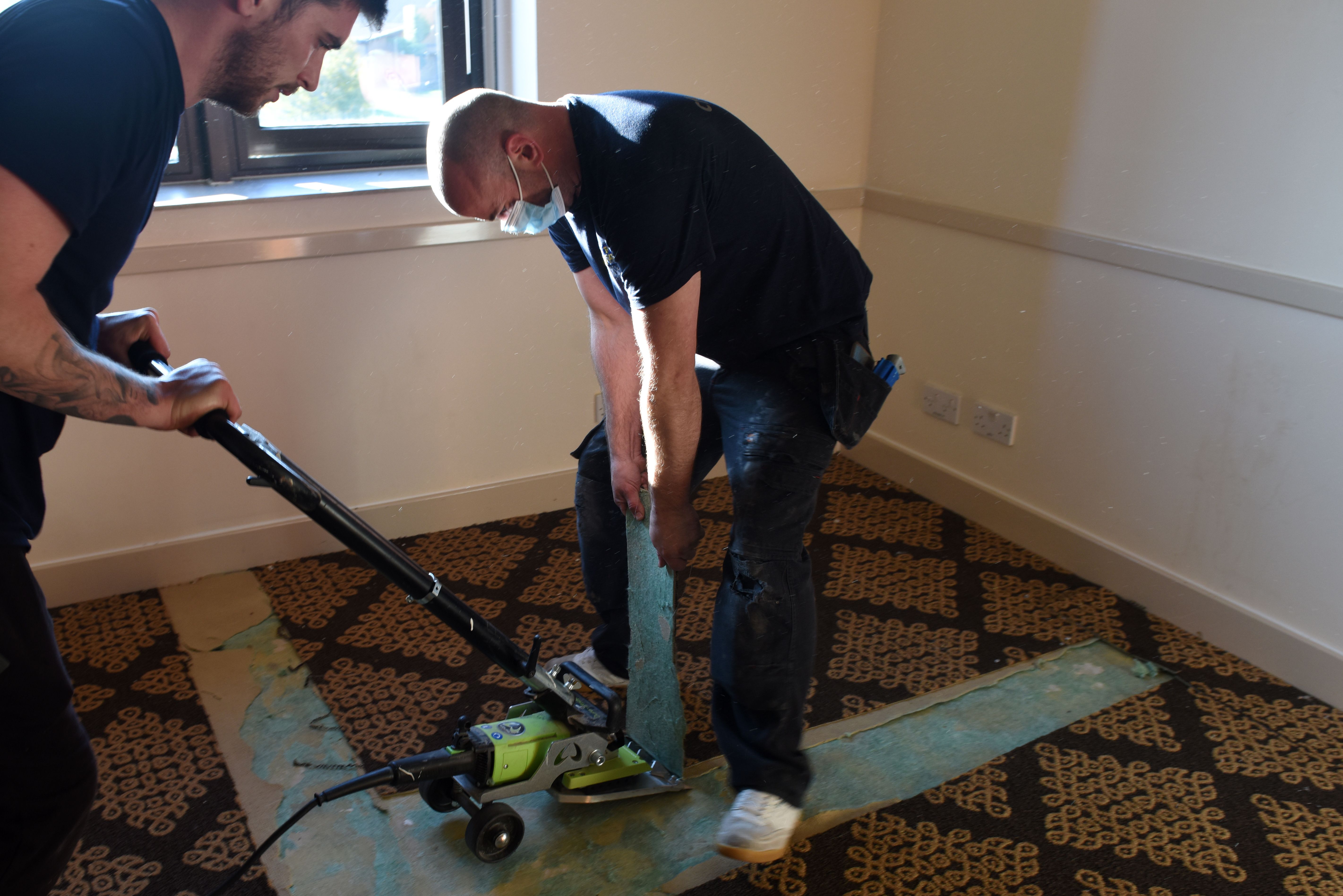 Transform Your Floors with Temporary Solutions (image credits: wikimedia)