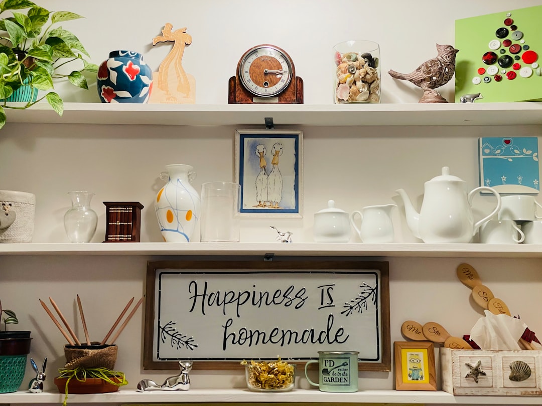Cluttered Knickknack Displays That Distract (image credits: unsplash)