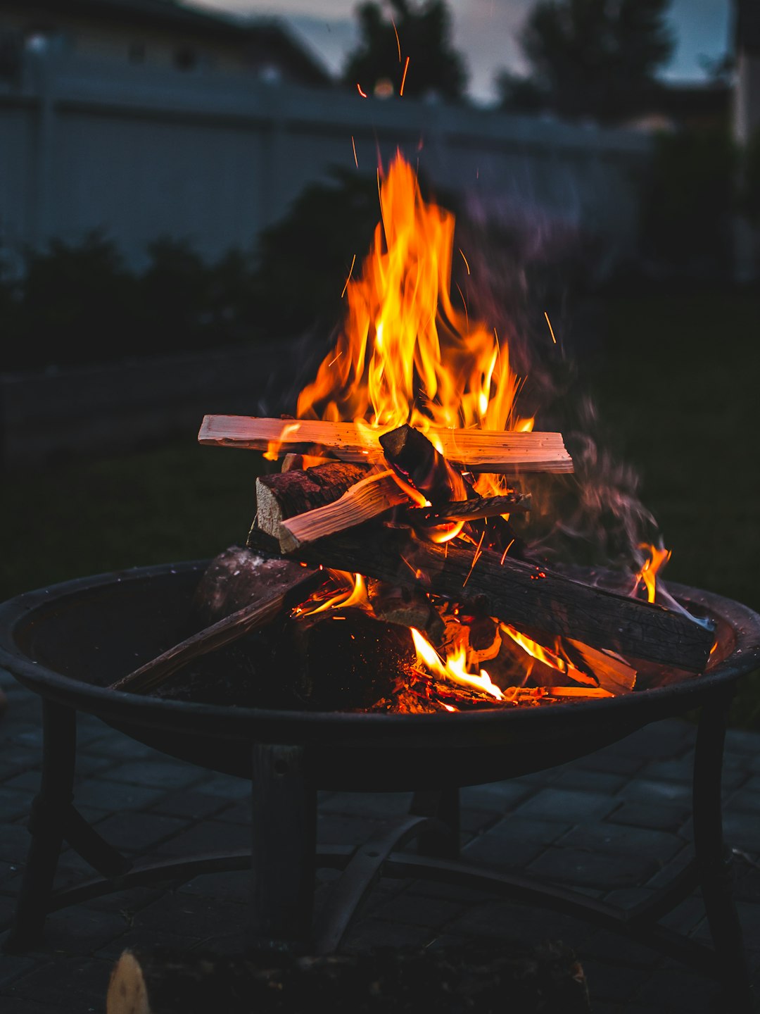 Cozy Fire Pit or Fireplace