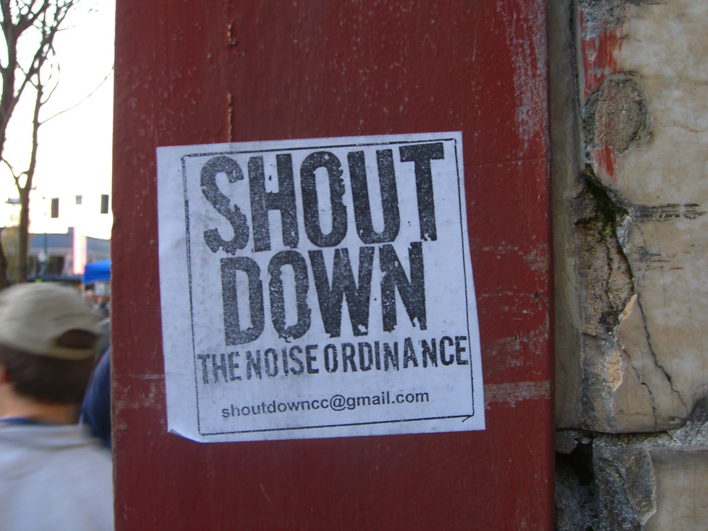 The Anatomy of a Noise Ordinance (image credits: flickr)