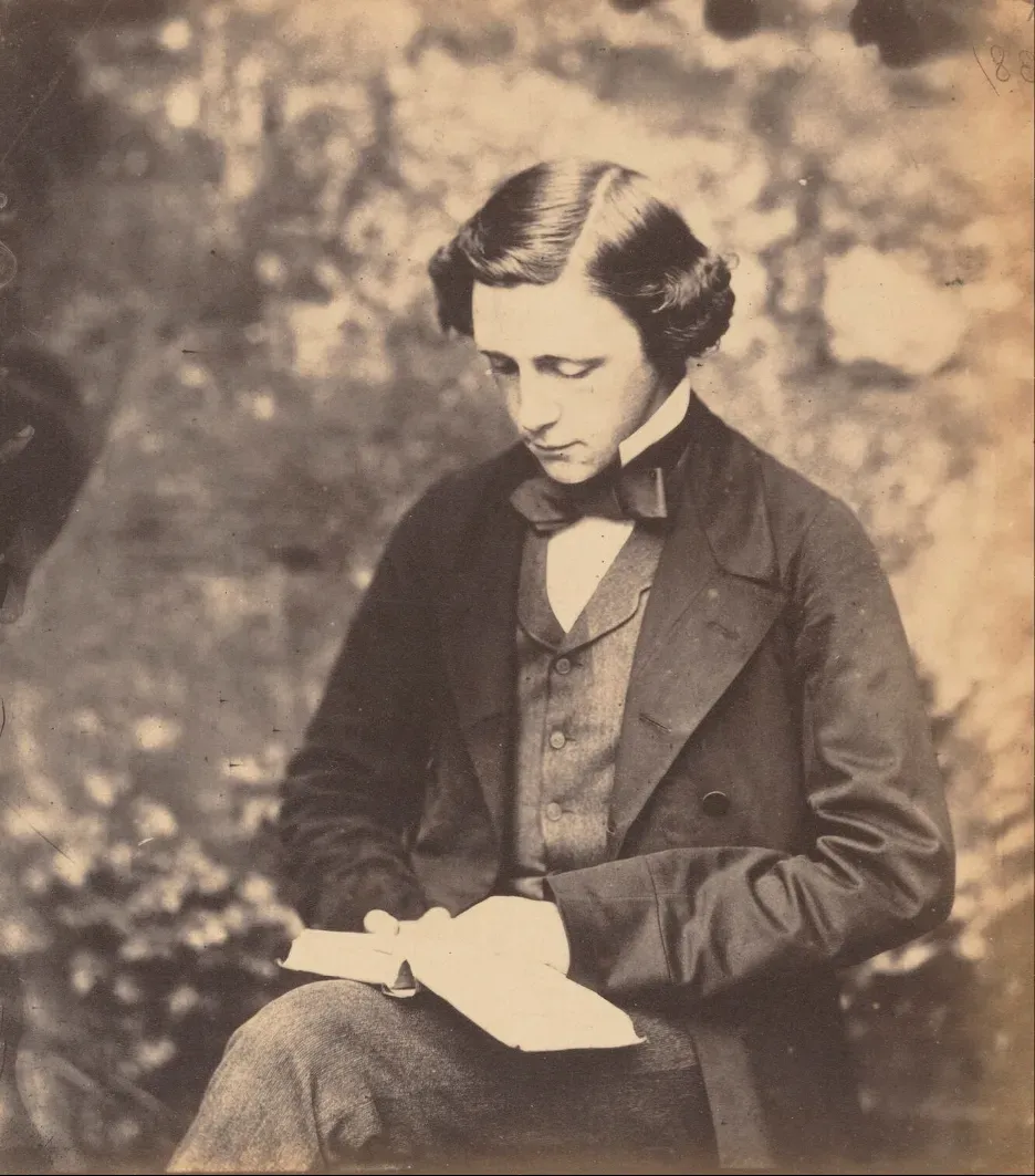 5. Lewis Carroll (Charles Lutwidge Dodgson) (one or more third parties have made copyright claims against Wikimedia Commons in relation to the work from which this is sourced or a purely mechanical reproduction thereof. This may be due to recognition of the "sweat of the brow" doctrine, allowing works to be eligible for protection through skill and labour, and not purely by originality as is the case in the United States (where this website is hosted). These claims may or may not be valid in all jurisdictions.
As such, use of this image in the jurisdiction of the claimant or other countries may be regarded as copyright infringement. Please see Commons:When to use the PD-Art tag for more information., Public domain)