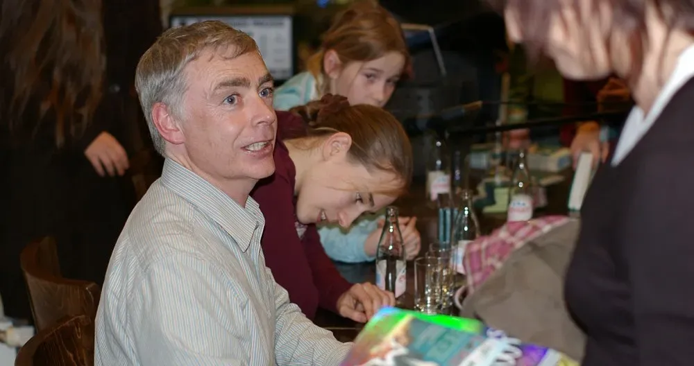 4. Eoin Colfer and the sixth Hitchhiker's Guide book (Image Credits: Flickr)