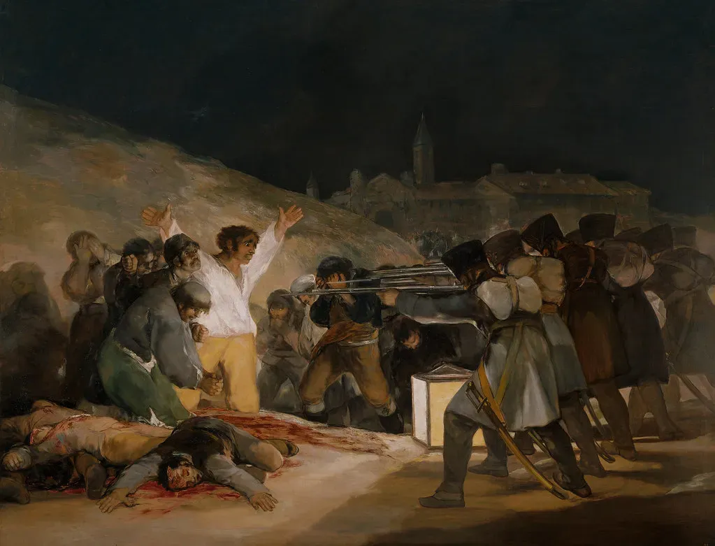 1. Francisco Goya - The Third of May 1808 (1814) (Image Credits: Flickr)