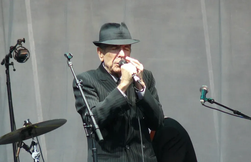 4. Leonard Cohen (Image Credits: Flickr)