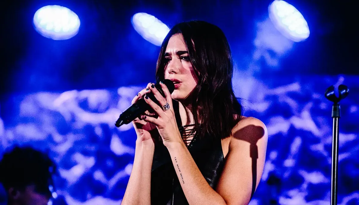 2. Dua Lipa, "Break My Heart" (Image Credits: Wikimedia)