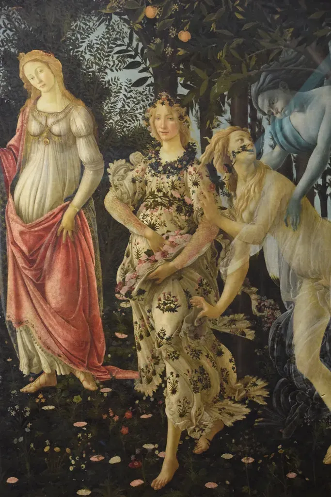Botticelli's Hidden Garden of Plants (Image Credits: Flickr)