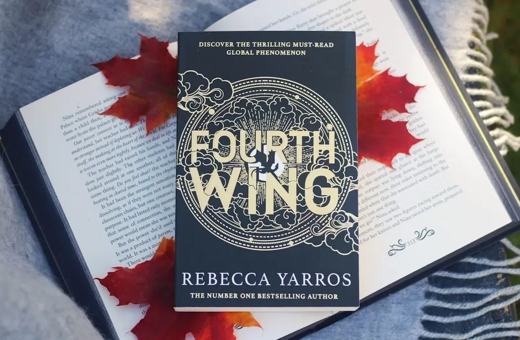6. Fourth Wing by Rebecca Yarros (Image Credits: Unsplash)