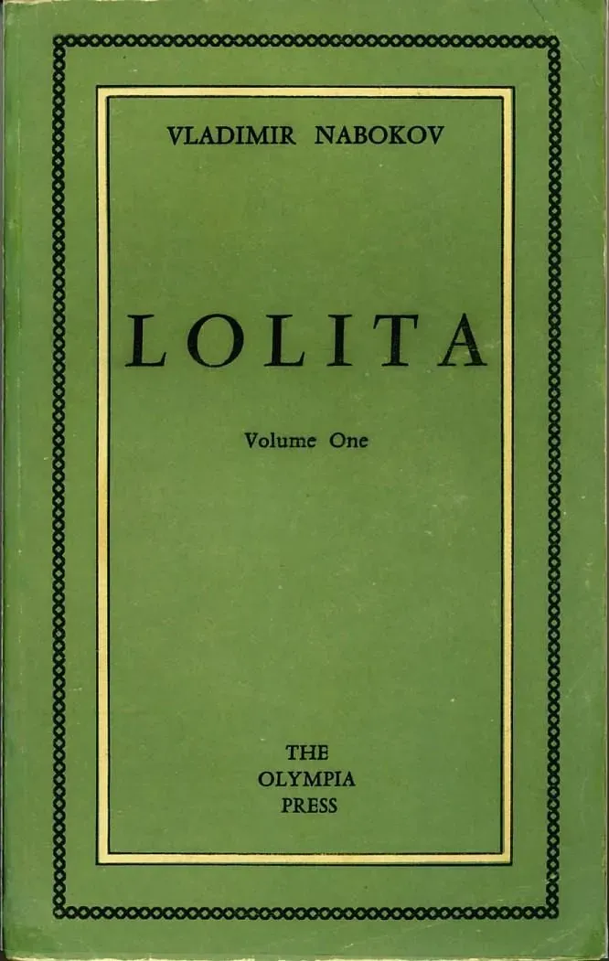 Lolita by Vladimir Nabokov (1955) (By Olympia Press, Public domain)