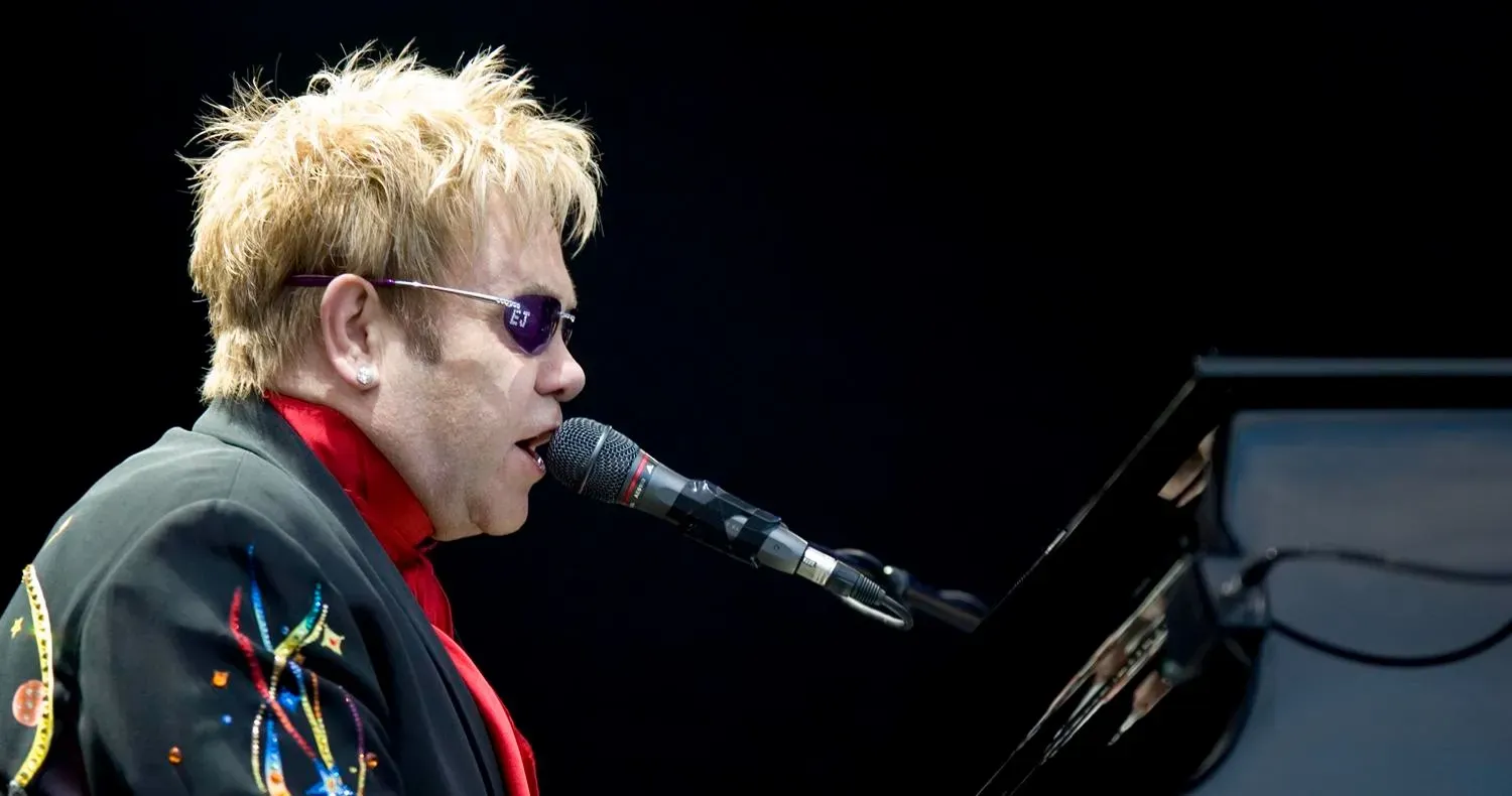 5. Elton John (Image Credits: Wikimedia)