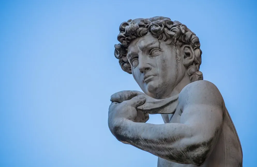 4. Michelangelo's David Has Misaligned Eyes - On Purpose (Image Credits: Flickr)