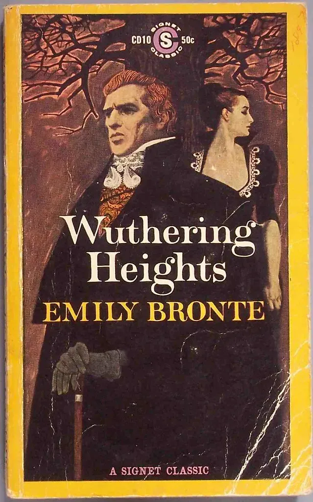 2. Wuthering Heights by Emily Brontë (1847) (cdrummbks, Flickr, CC BY 2.0)