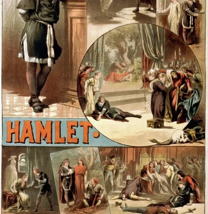 4. "To be, or not to be, that is the question." - William Shakespeare, Hamlet (c. 1600) (Image Credits: Rawpixel)