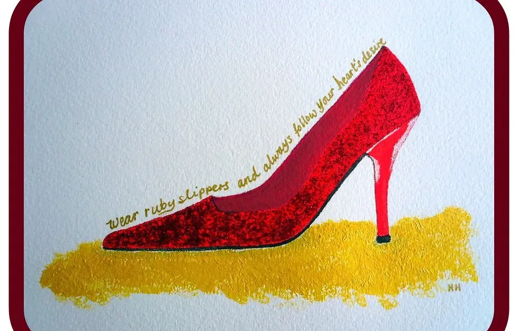 Dorothy’s Ruby Slippers from The Wizard of Oz (Image Credits: Flickr)