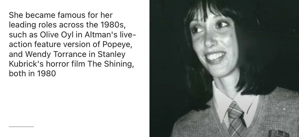 Shelley Duvall and the horror shoot that never really ended (Image Credits: Flickr)