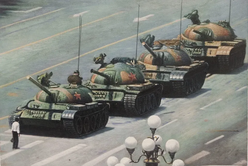 3. "Tank Man" by Jeff Widener (1989): The Photographer Who Almost Wasn't There (mandiberg, Flickr, CC BY-SA 2.0)