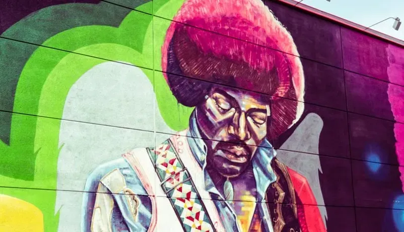 5. Jimi Hendrix, "Purple Haze" (Image Credits: Pexels)