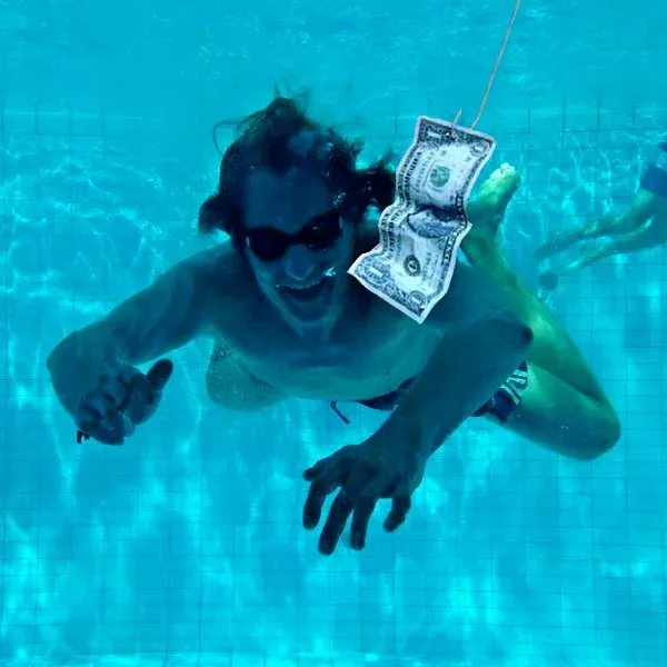 5. Nirvana - Nevermind (1991): More Than a Baby in Water (Pål Nordseth, Flickr, CC BY 2.0)