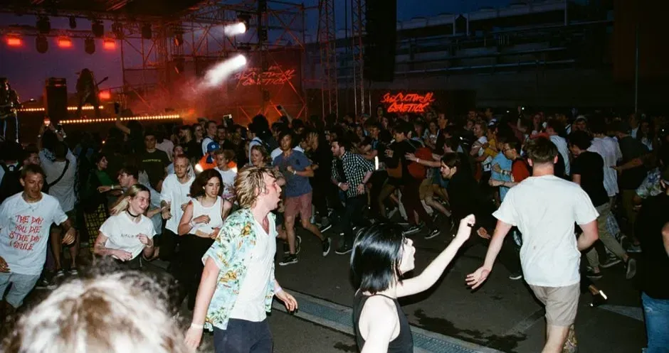 Forming unauthorized mosh pits or crowd surges (Image Credits: Pexels)