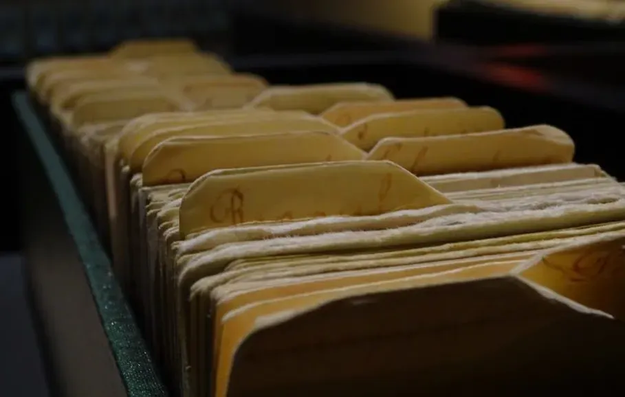 Nabokov's Index Cards (Image Credits: Pexels)