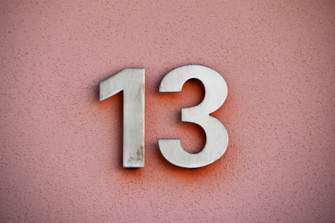 17. Avoiding the Number 13 (Image Credits: Unsplash)