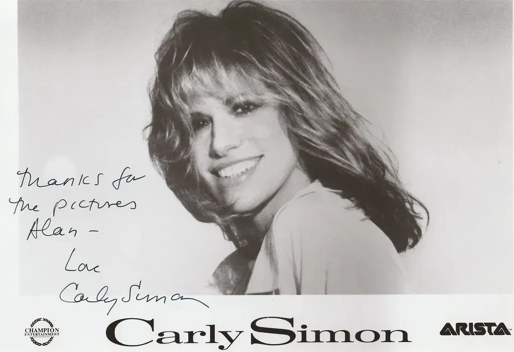 You're So Vain by Carly Simon (Alan Light, Flickr, CC BY 2.0)