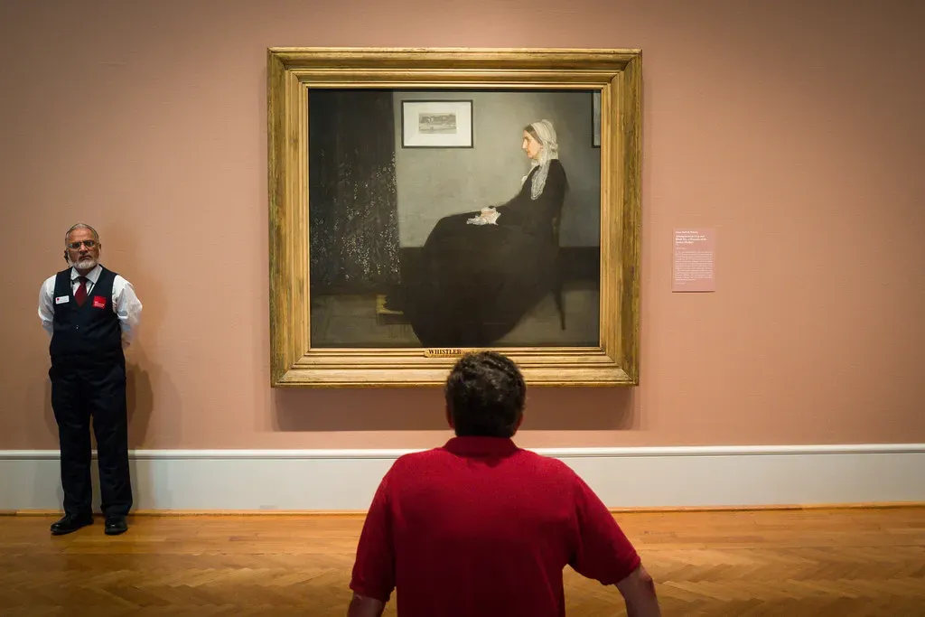 6. Arrangement in Grey and Black No. 1 (Whistler's Mother) - James McNeill Whistler (1871) (Phil Roeder, Flickr, CC BY 2.0)
