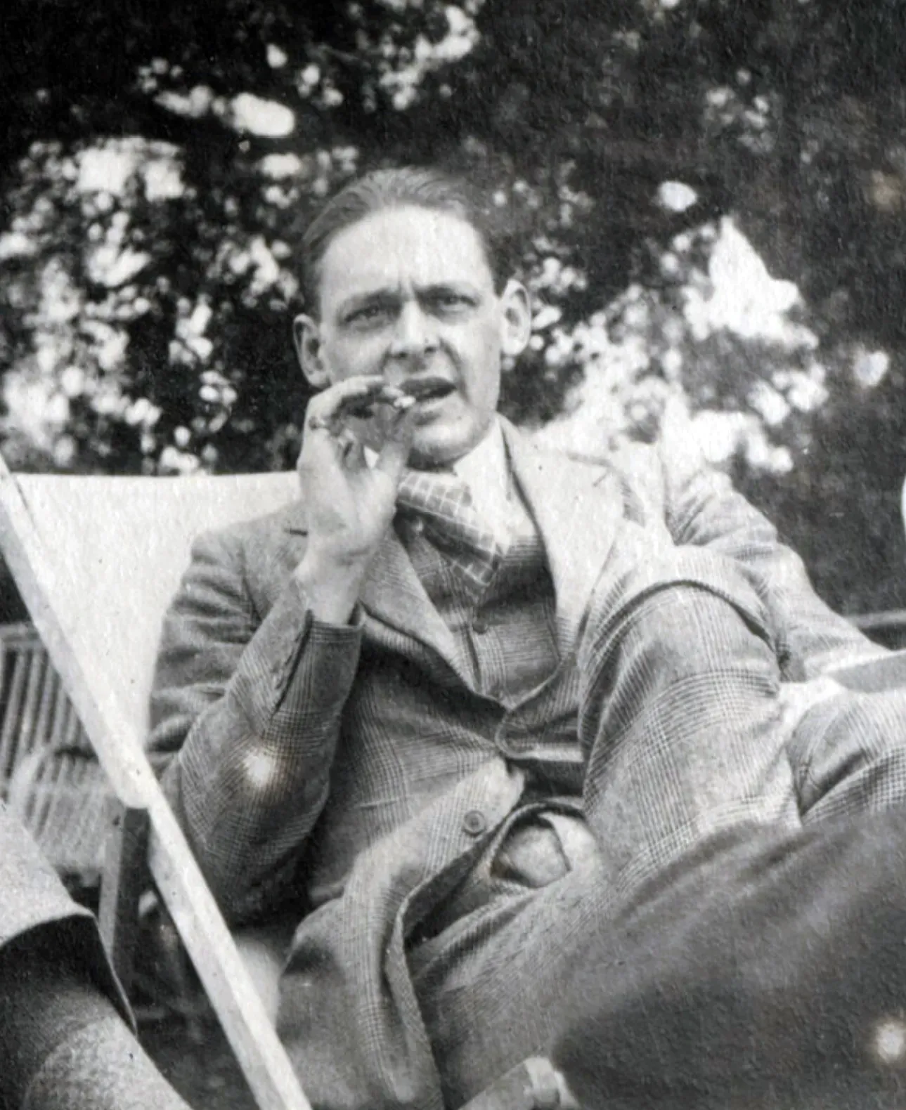 T.S. Eliot (one or more third parties have made copyright claims against Wikimedia Commons in relation to the work from which this is sourced or a purely mechanical reproduction thereof. This may be due to recognition of the "sweat of the brow" doctrine, allowing works to be eligible for protection through skill and labour, and not purely by originality as is the case in the United States (where this website is hosted). These claims may or may not be valid in all jurisdictions.
As such, use of this image in the jurisdiction of the claimant or other countries may be regarded as copyright infringement. Please see Commons:When to use the PD-Art tag for more information., Public domain)