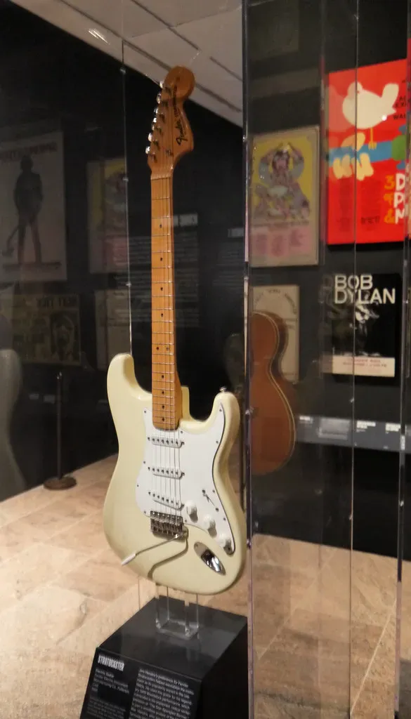 13. The Jimi Hendrix Woodstock Stratocaster – $2 Million (Image Credits: Flickr)