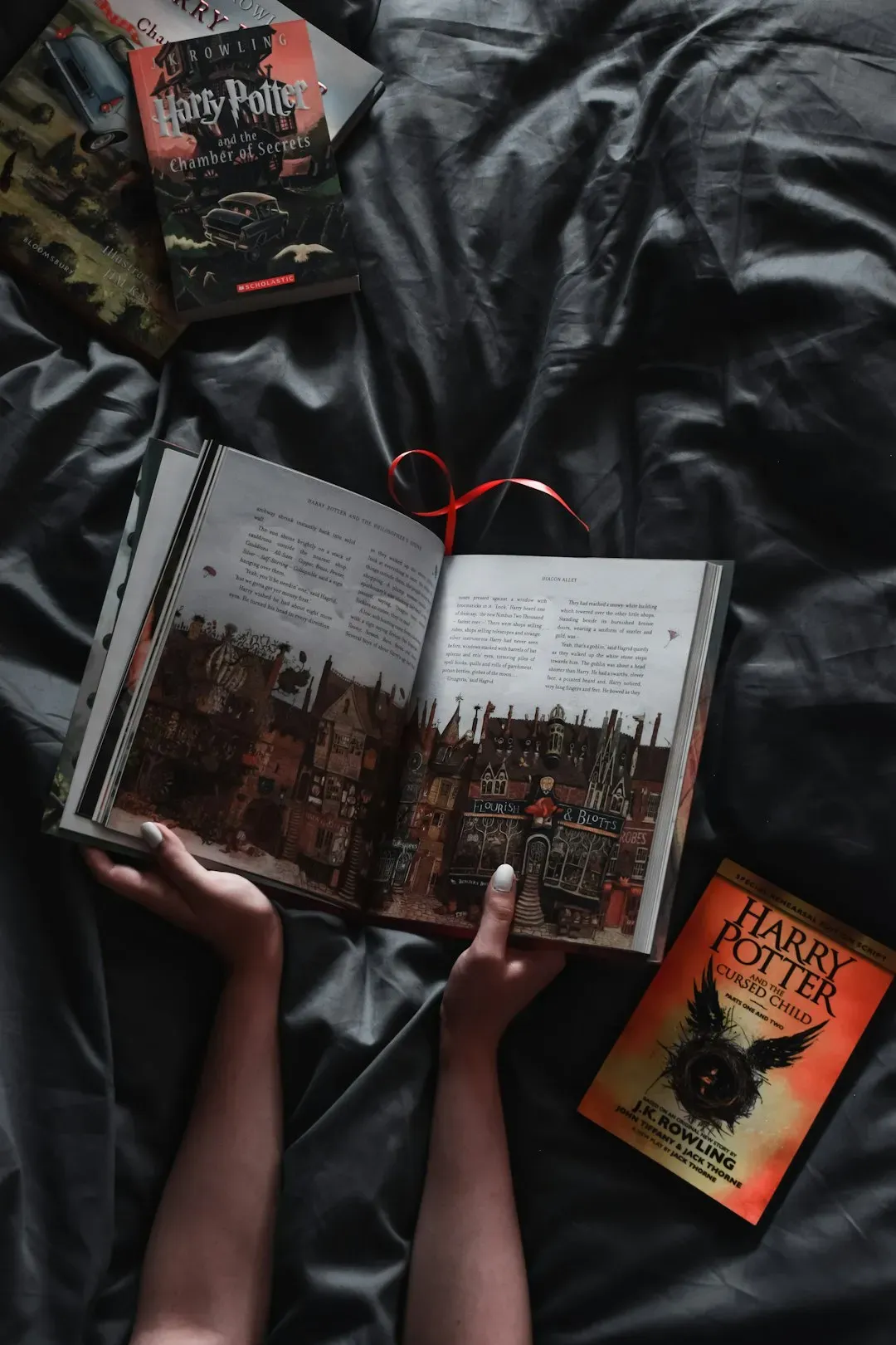 Harry Potter and the Philosopher's Stone by J.K. Rowling (Image Credits: Unsplash)
