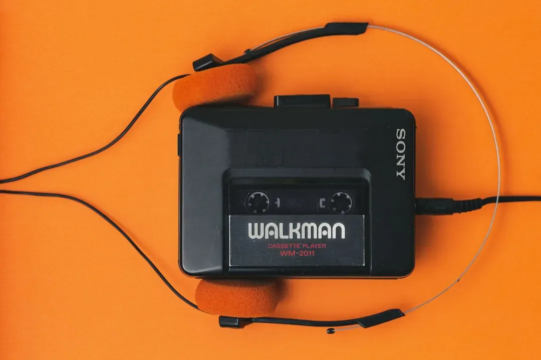 1. The Sony Walkman (Image Credits: Unsplash)