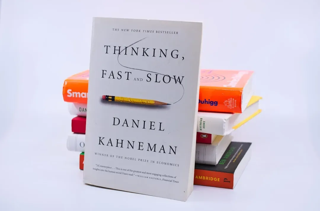 3. Thinking, Fast and Slow - Daniel Kahneman (Image Credits: Unsplash)