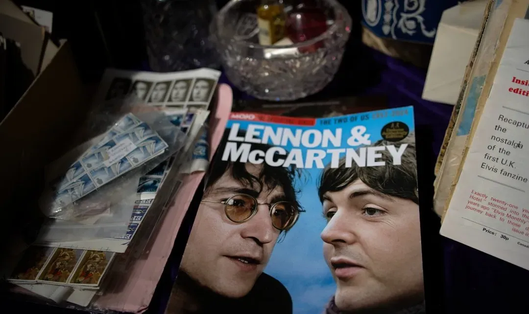 John Lennon and Beatles Memorabilia (Image Credits: Unsplash)
