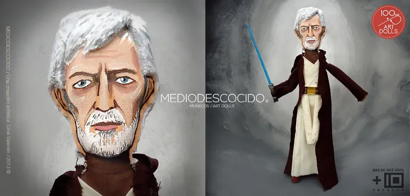 Alec Guinness as Obi-Wan Kenobi - Star Wars (1977–1983) (MEDIODESCOCIDO, Flickr, CC BY 2.0)