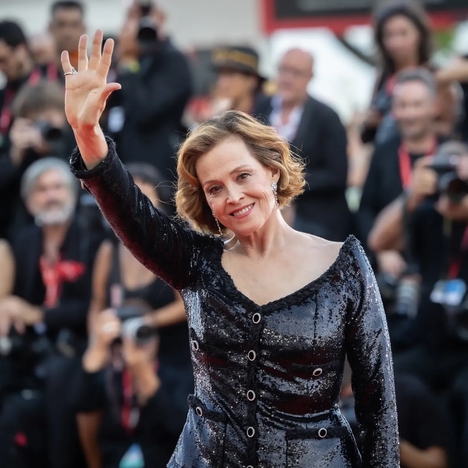 Sigourney Weaver's audition against a far bigger name (By Harald Krichel, CC BY-SA 4.0)