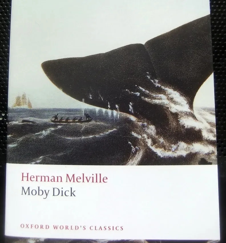Moby-Dick by Herman Melville (Image Credits: Cropped Image)