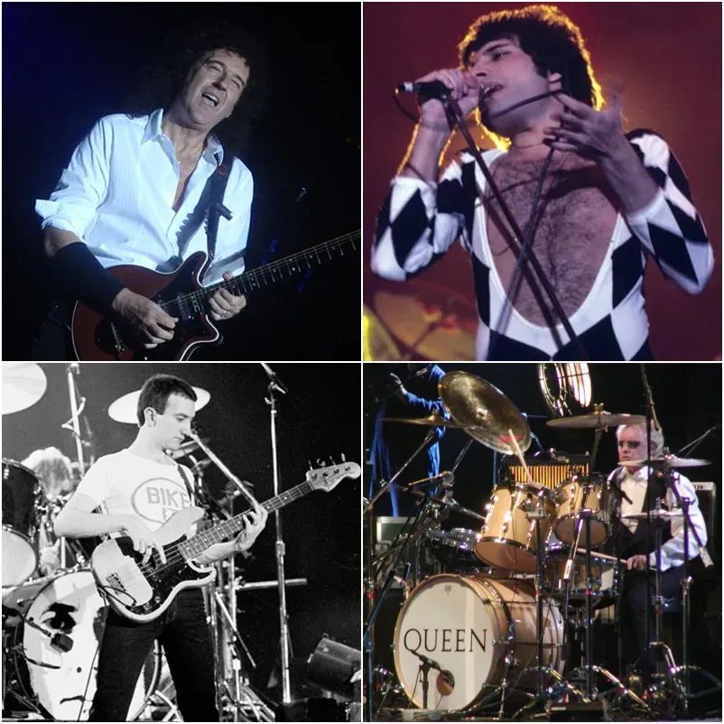 1. Queen at Live Aid, Wembley Stadium (1985) (Image Credits: Wikimedia)