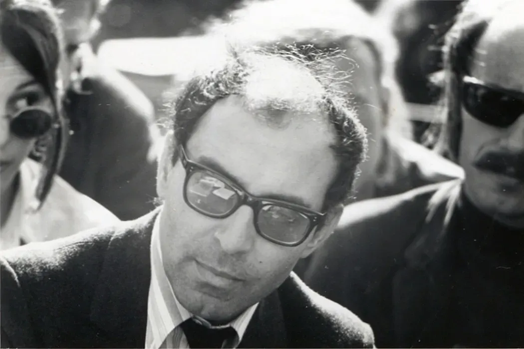 Jean-Luc Godard (Jean-Luc Godard at Berkeley, 1968

Uploaded by Od1n, CC BY 2.0)