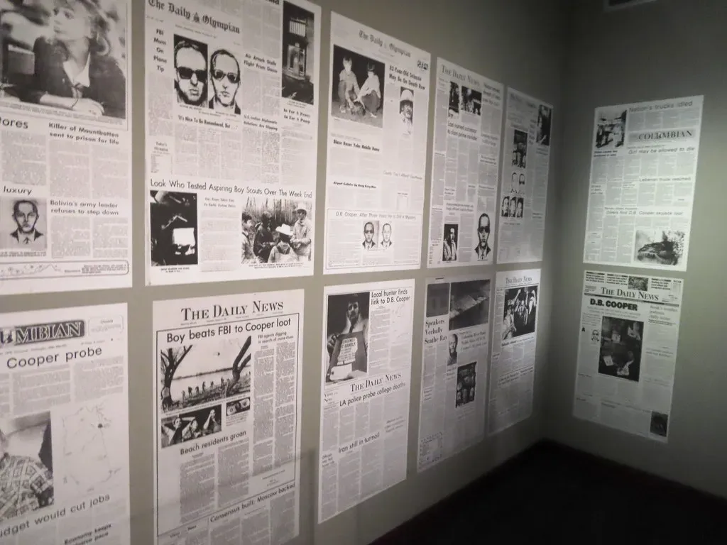 The DB Cooper Hijacking (Image Credits: Flickr)