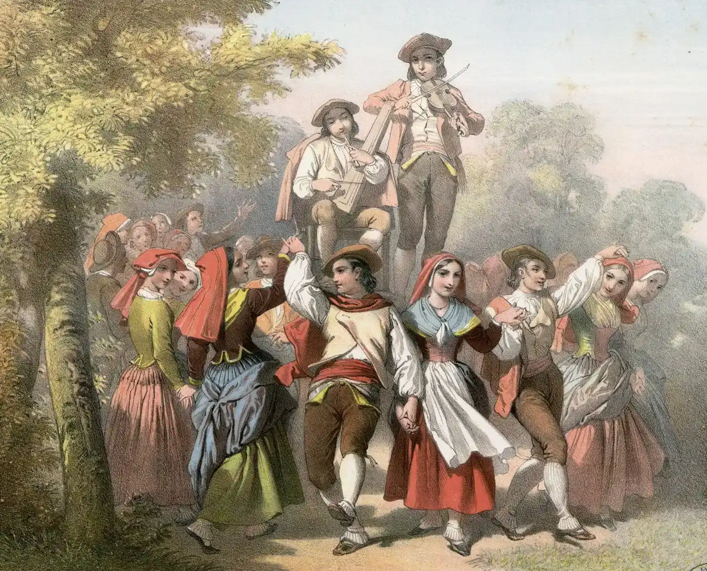 The Dancing Plague of 1518 (Image Credits: Wikimedia)