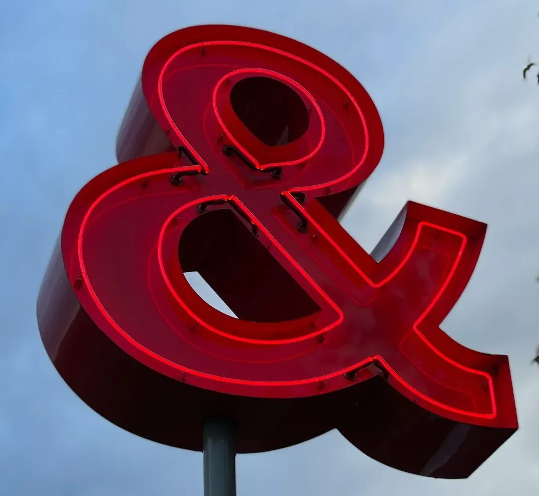 1. The Ampersand (&) (Image Credits: Unsplash)