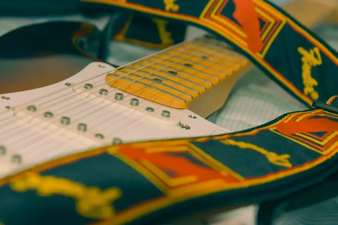 11. The 'Reach Out To Asia' Fender Stratocaster – $2.7 Million (Image Credits: Unsplash)