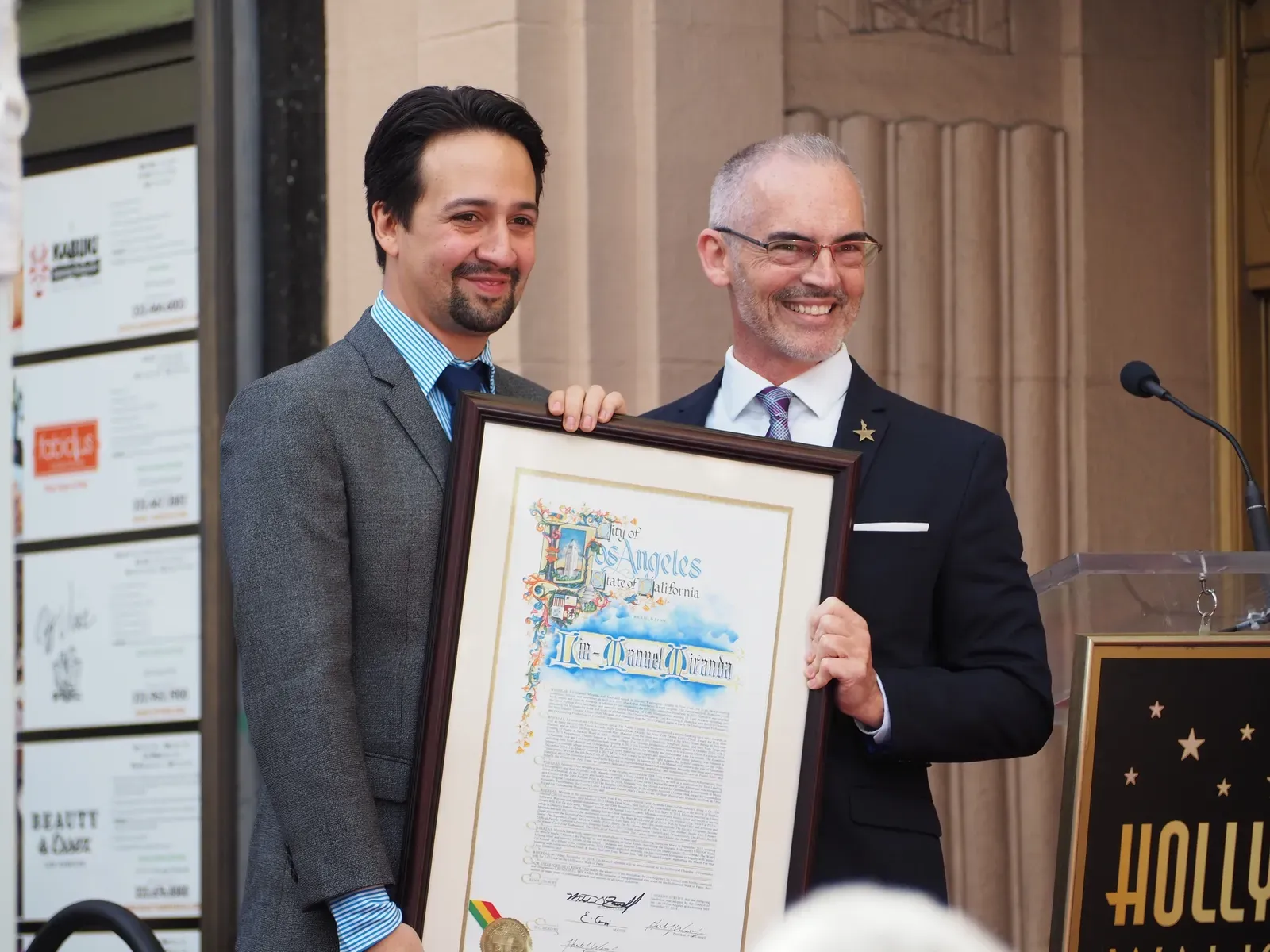 Encanto (2021) (Lin-Manuel Miranda Hollywood Walk of Fame ceremony, CC0)