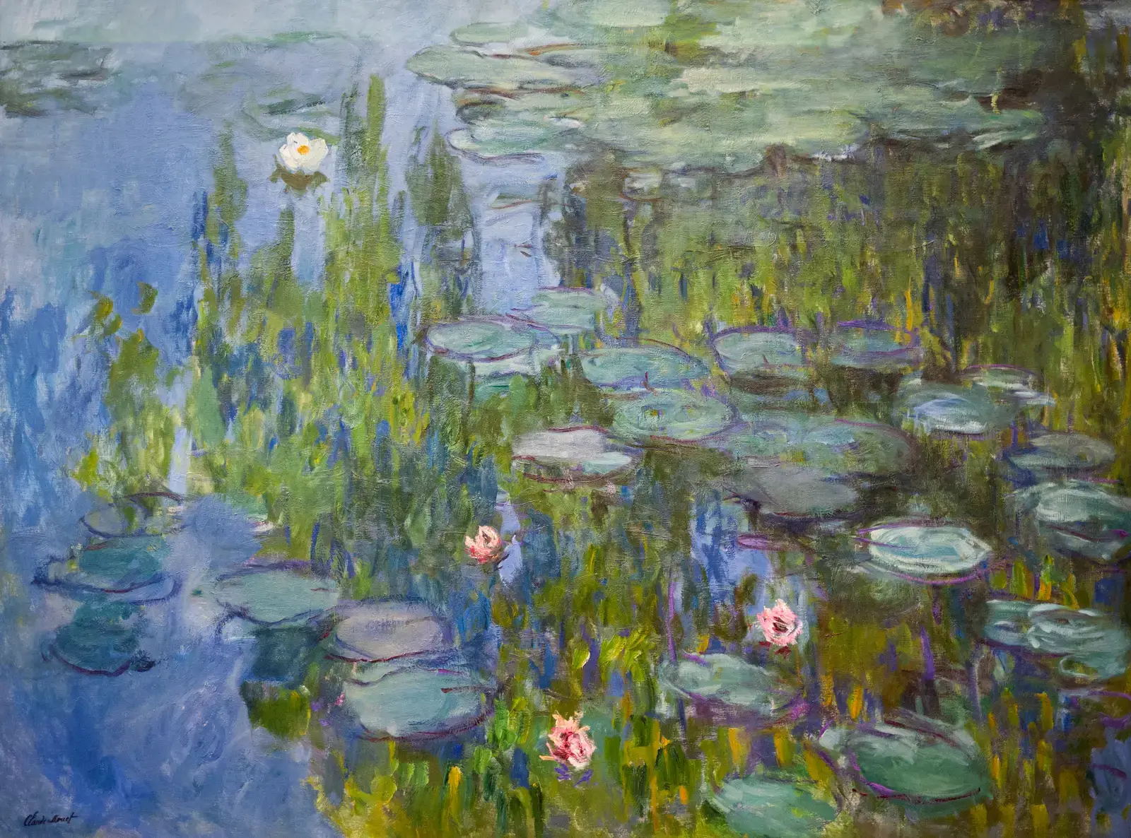 Monet's Buried Water Lilies (Image Credits: Wikimedia)