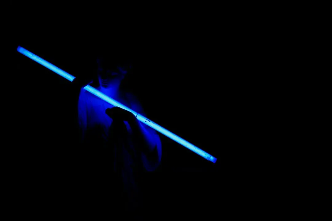 Luke Skywalker's Blue Lightsaber Hilt from The Empire Strikes Back (Image Credits: Unsplash)