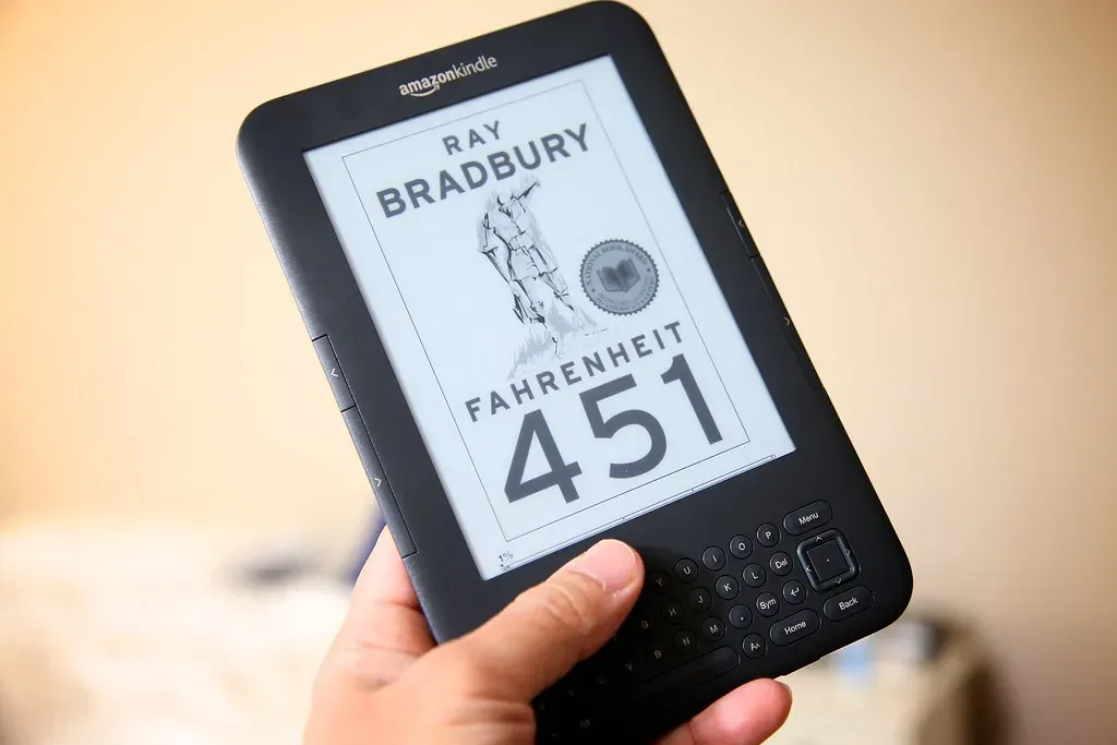 7. "It Was a Pleasure to Burn." - Ray Bradbury, Fahrenheit 451 (1953) (Richard Unten, Flickr, CC BY 2.0)