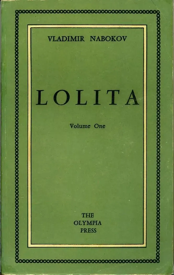 Lolita by Vladimir Nabokov (1955) (By Olympia Press, Public domain)