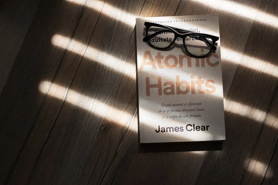 Atomic Habits by James Clear (Image Credits: Unsplash)