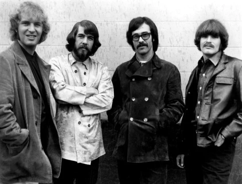 7. Creedence Clearwater Revival's hits kept Fantasy Records solvent (eBay item
photo front

photo back, Public domain)